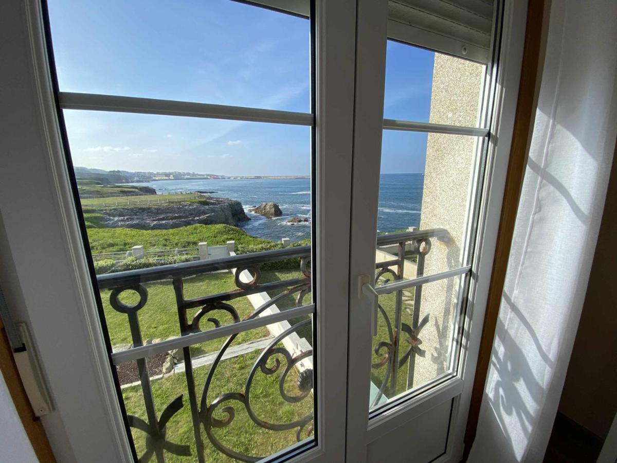 Chalet Pareado Con Jardin En 1ª Linea De Mar Villa Burela Exterior photo